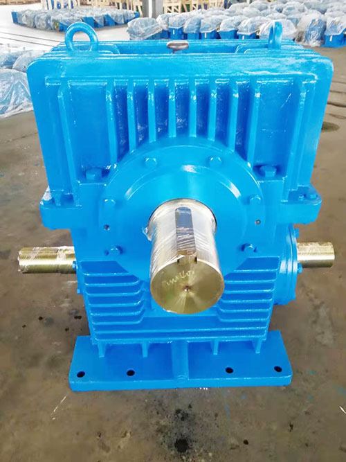 鋼廠冷床專用二次包絡蝸輪減速機